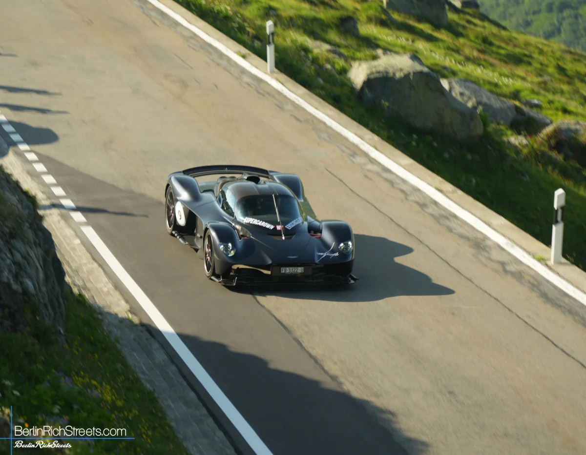 Aston Martin Valkyrie spotted in Andermatt — BerlinRichStreets